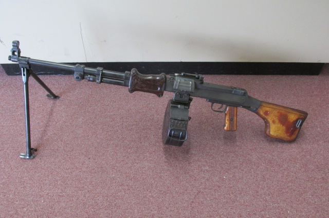 Hungarian RPD Post Sample Machinegun